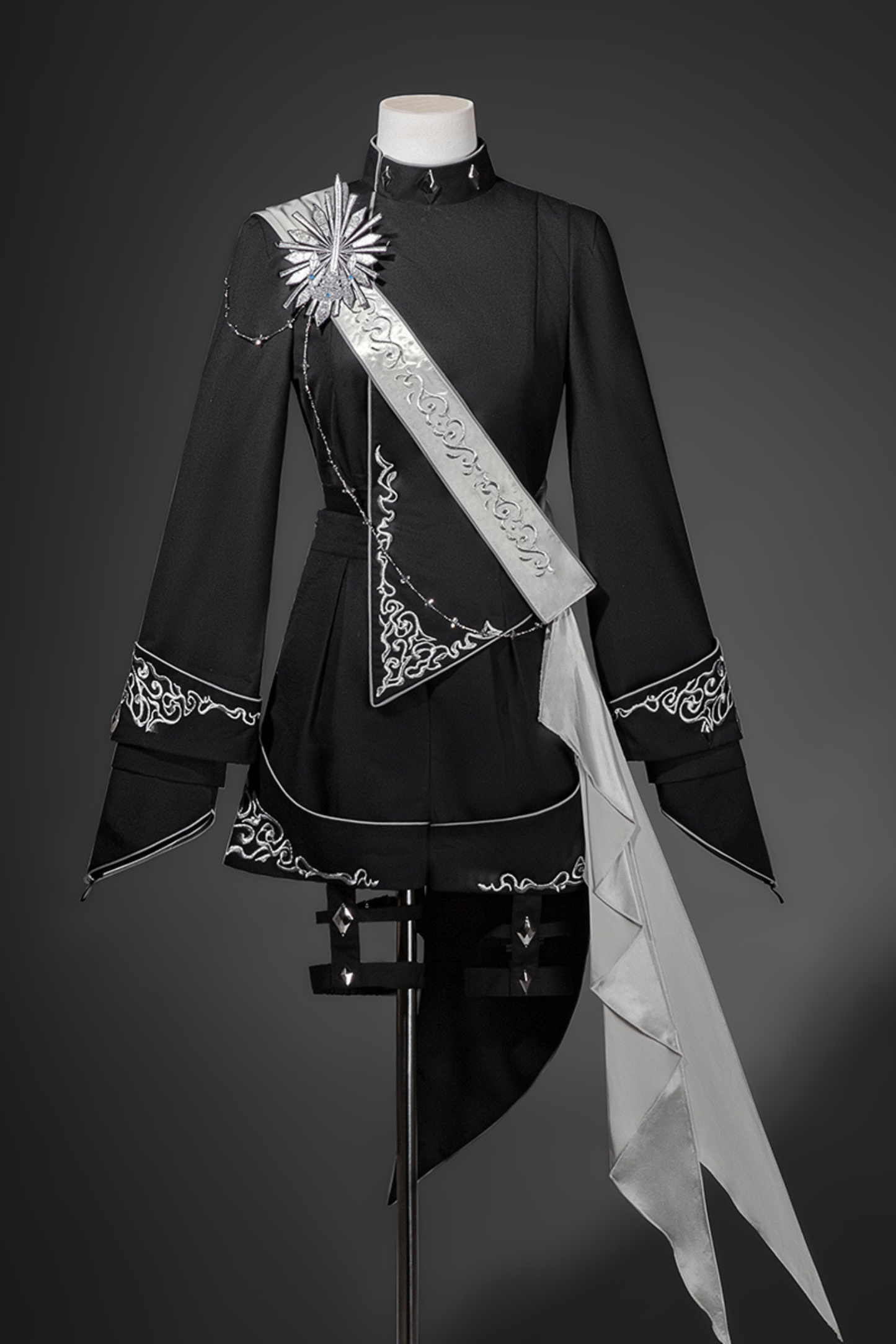 ネバーアイランドモード皇子トップス+ショートパンツ+リボン