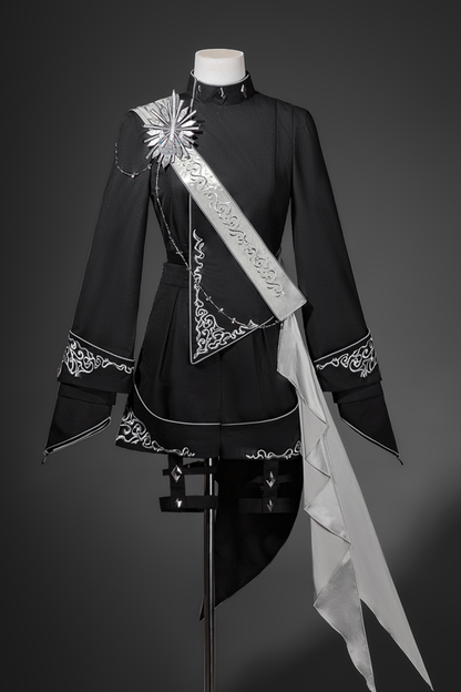 ネバーアイランドモード皇子トップス+ショートパンツ+リボン