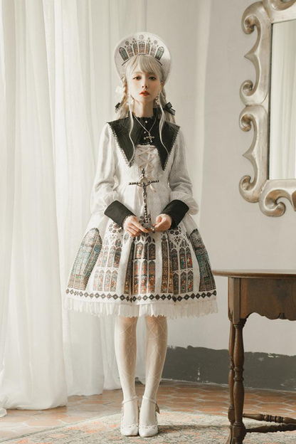Gothic Classic Crown Lolita Dress