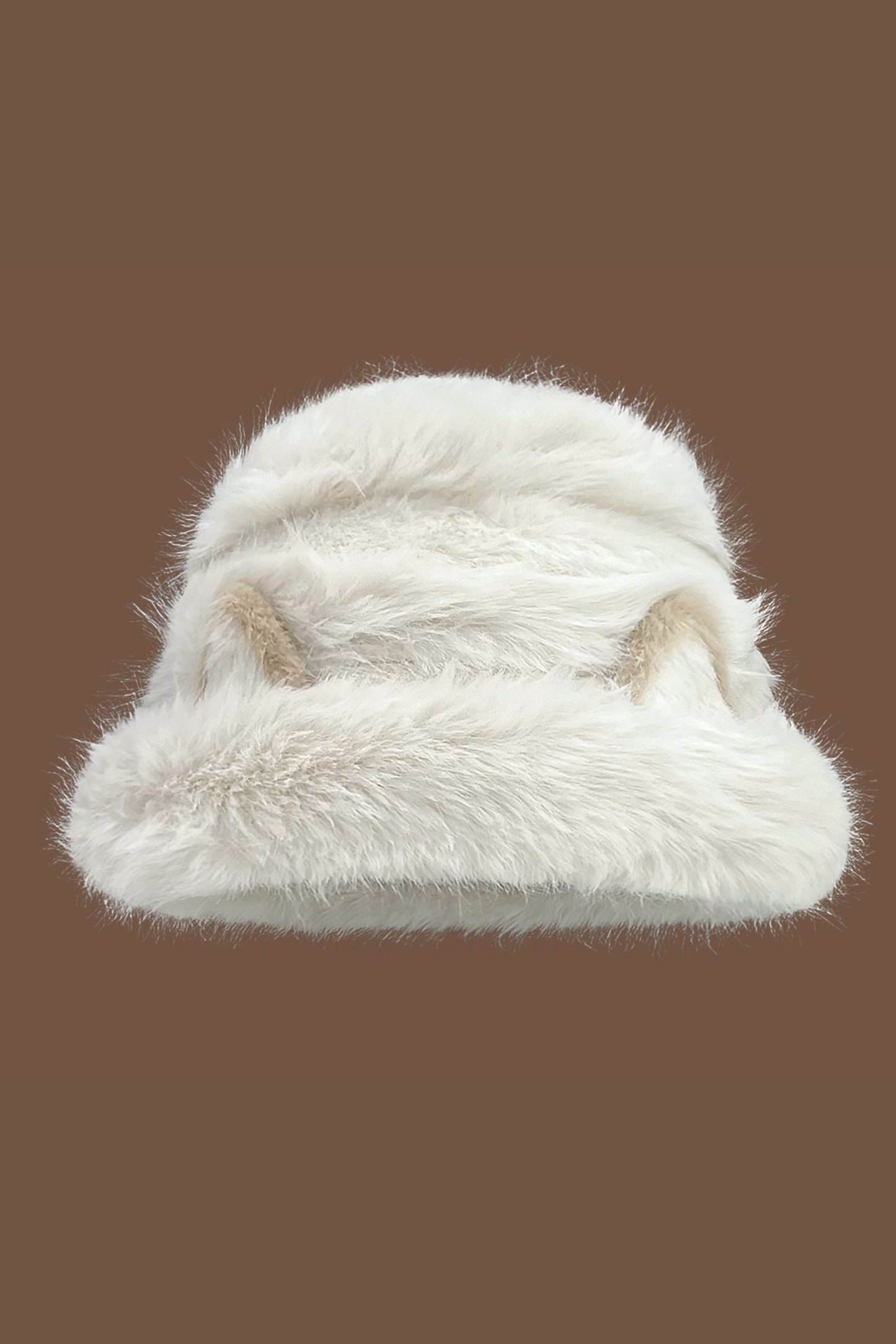 Cat Ear Plush Bucket Hat