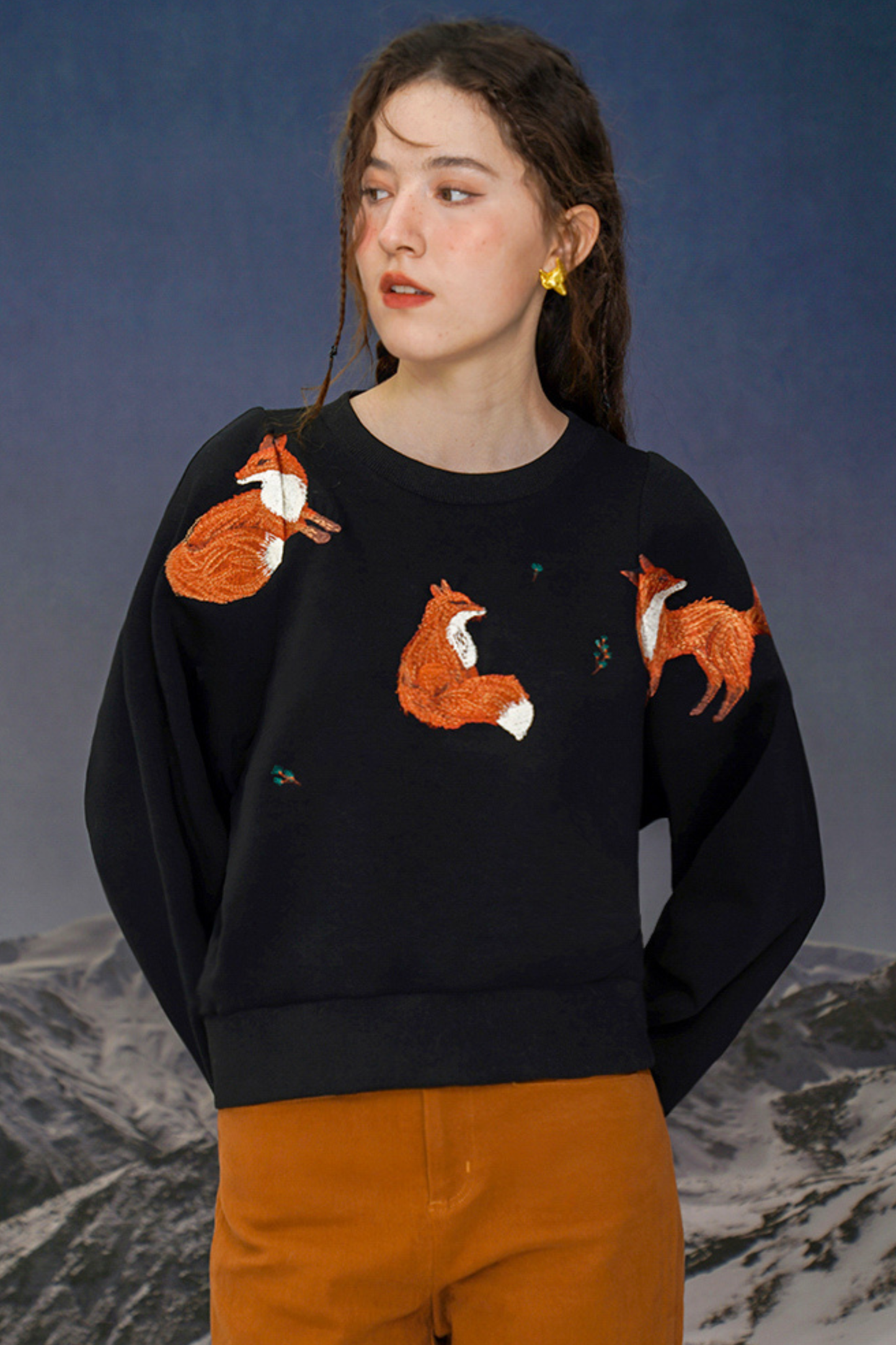 Red Fox Sweatshirt