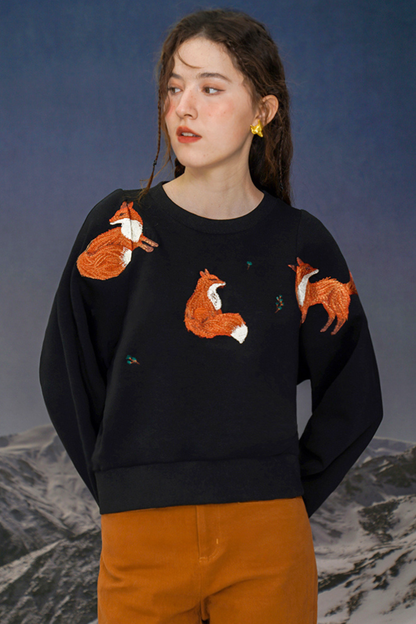 Red Fox Sweatshirt