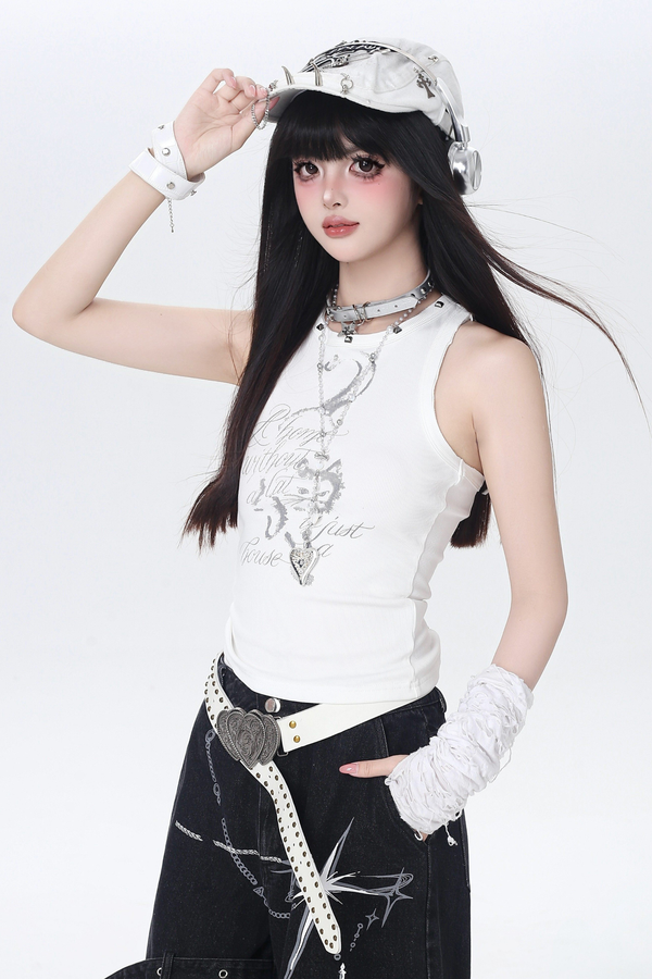 Y2K Slim Tank Top