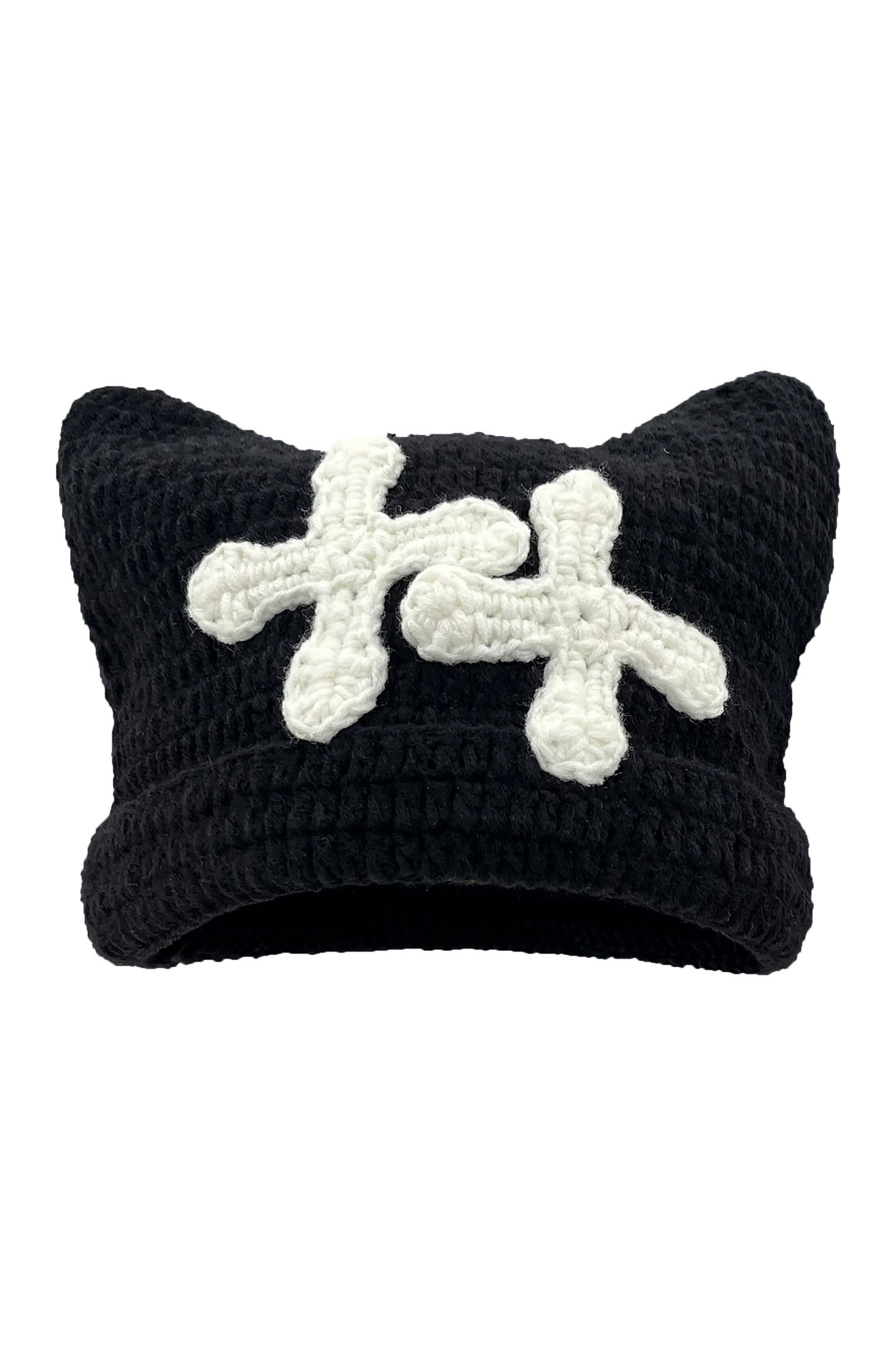 Black Cat Ear Knit Sweater