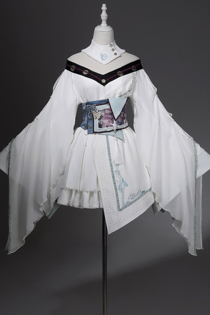 Dragon's Breath Lolita Dress + Corset + Fake Collar