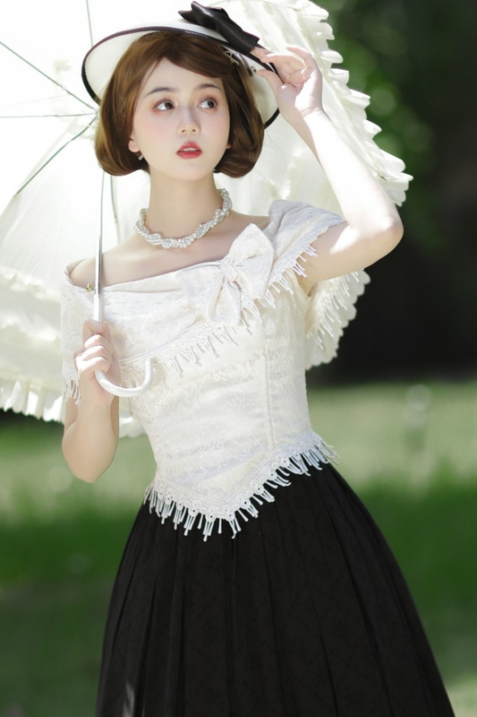 Elegant Wind Fringe Top