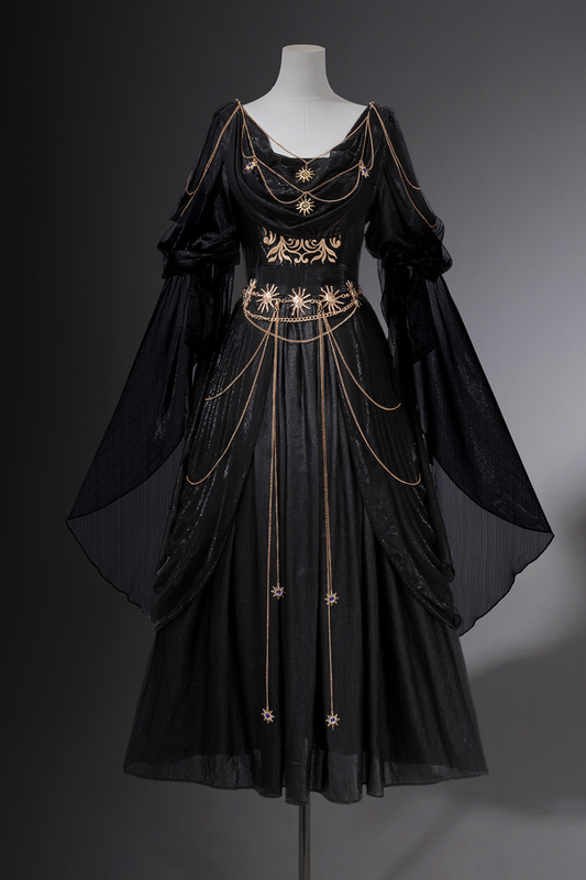 ギリシャナイトガールドレス