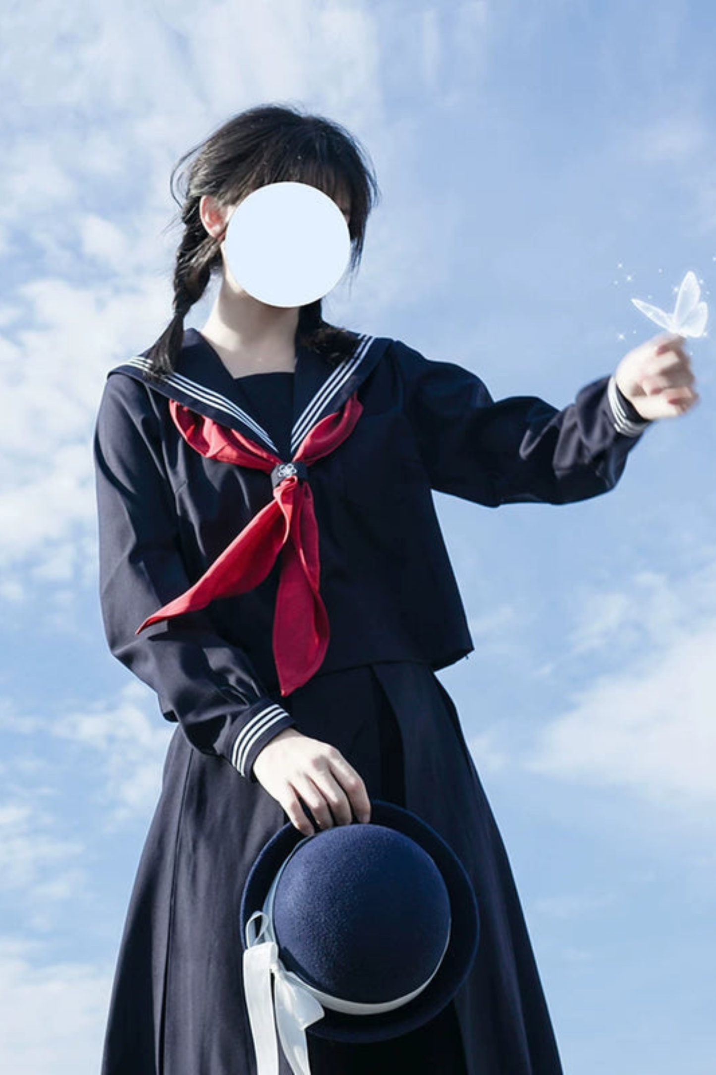 Matrosen-Oberteil + Plisseerock