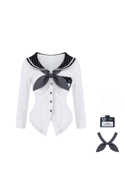 スイートセーラーリボントップス+ケーキスカート