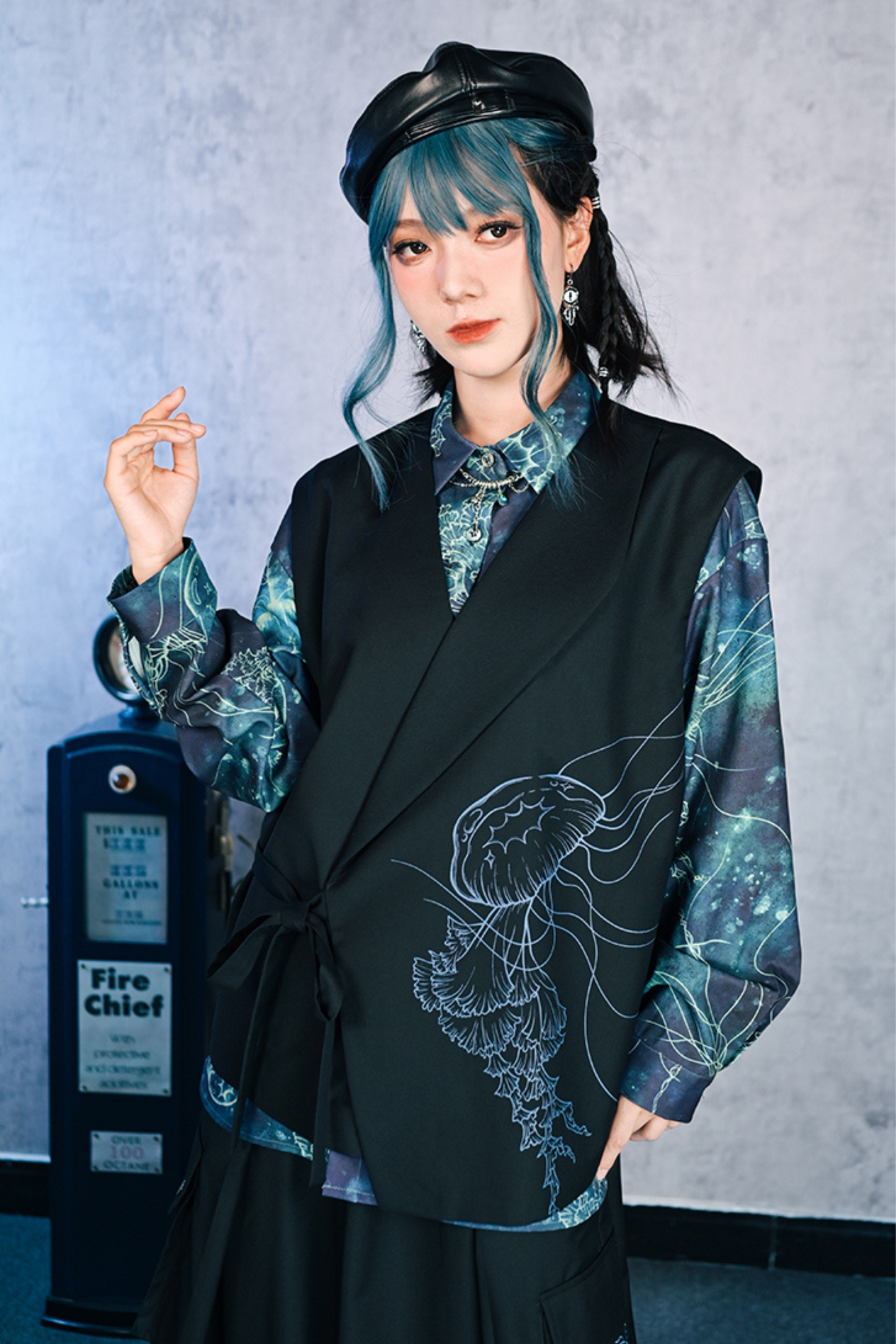 アシンメトリーレイヤードベスト