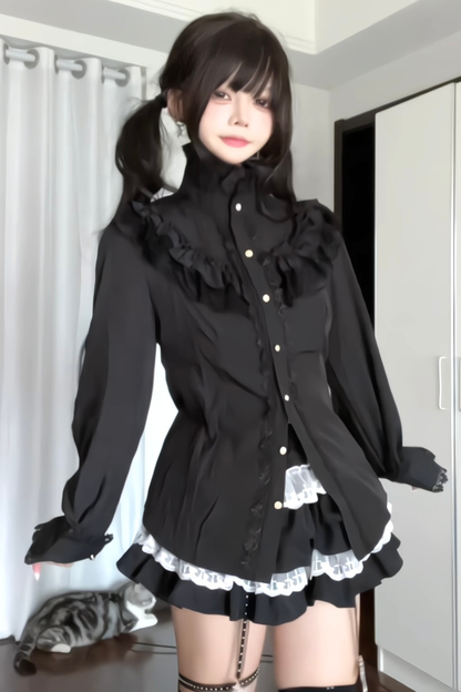 Dark Girl Elegant Shirt