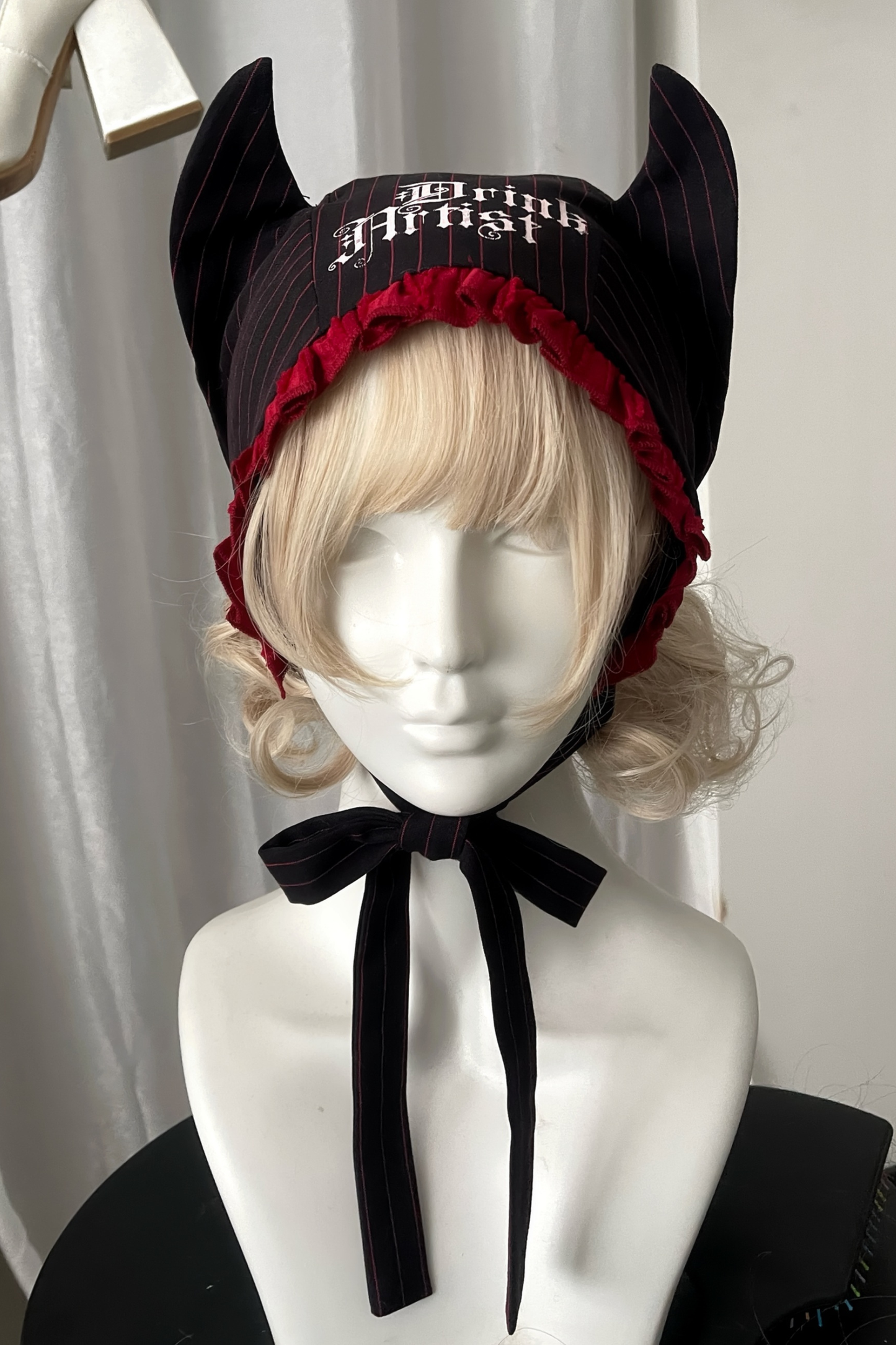 Gothic Devil Cat Ear Hat