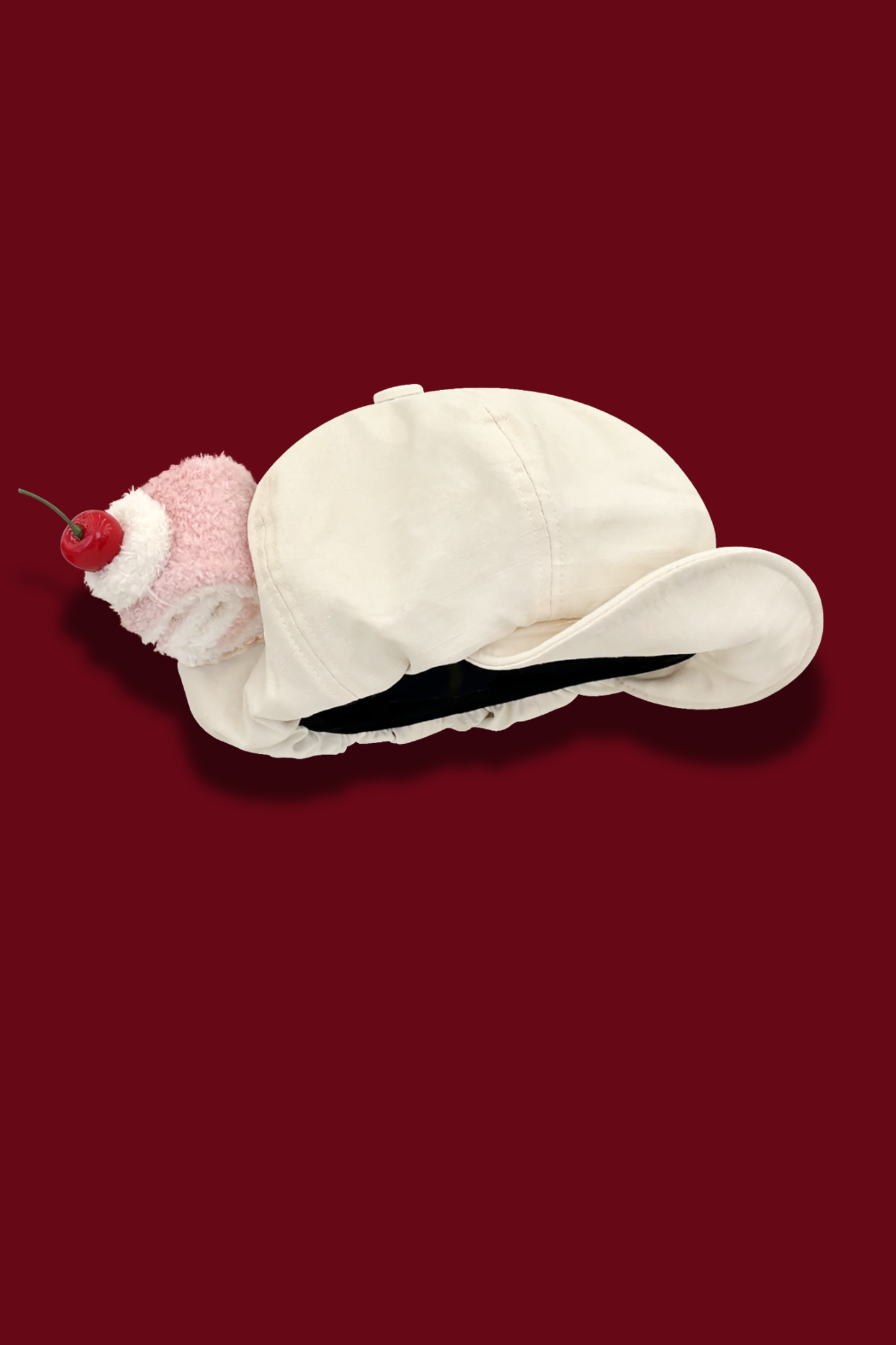 Cherry Swiss Roll Painter Hat