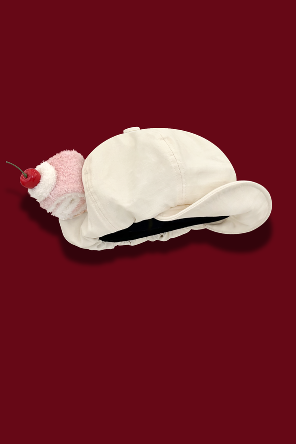 Cherry Swiss Roll Painter Hat