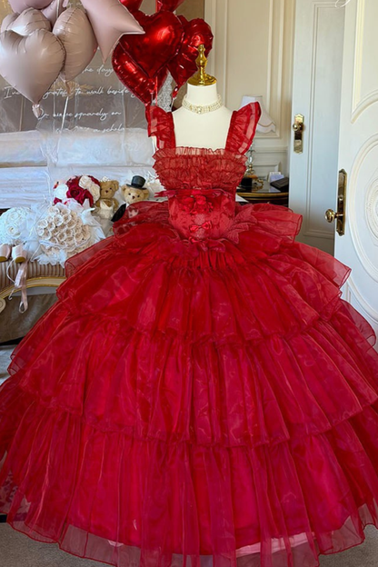 [3월 30일 예약마감] 우아한 무스 러브송 레드 원피스+소매