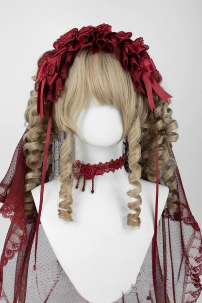 Lace Flower Lolita Accessories