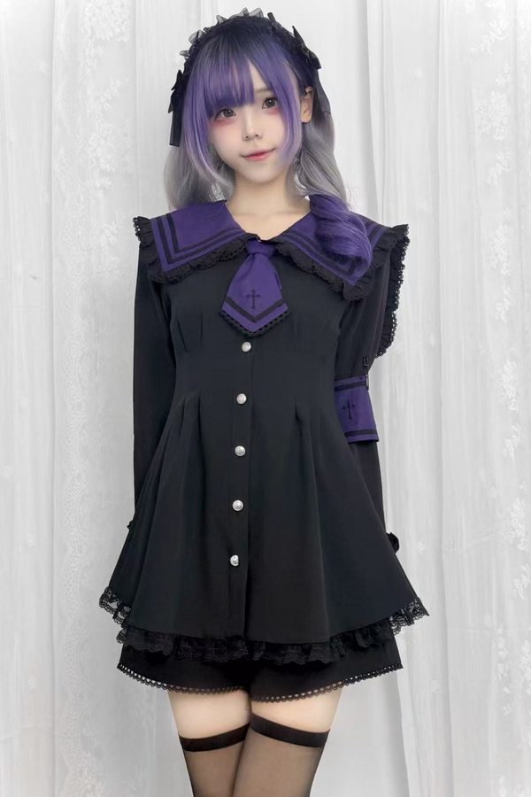 Subculture Wide Collar Setup + Dark Hairband