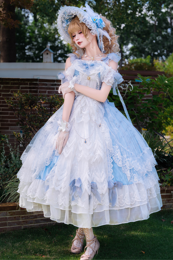 Ice Glass Illusion Lolita Dress