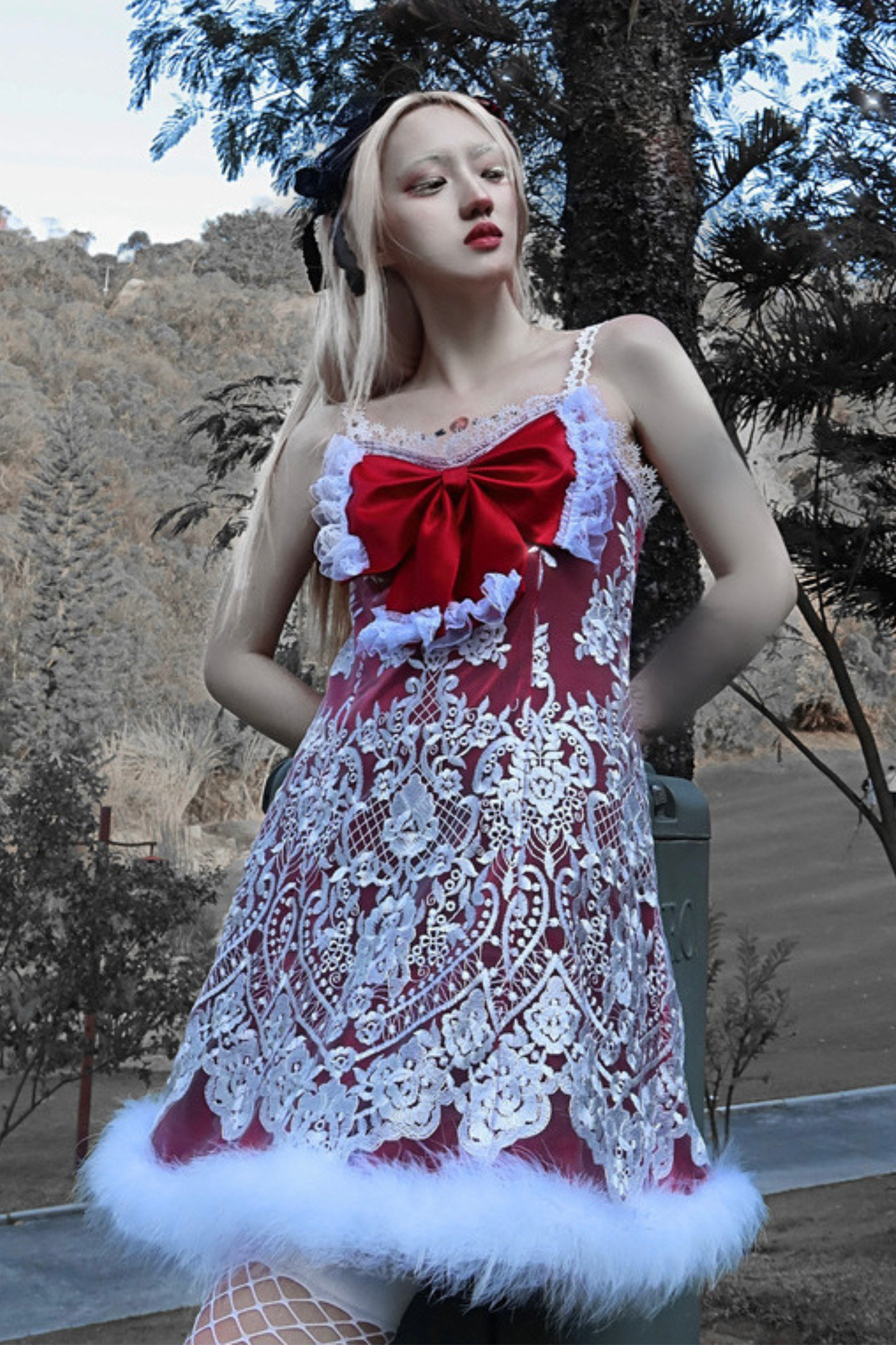 ダークデパートメントゴシックドレス