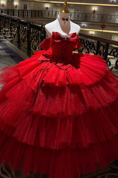 [3월 31일 예약마감] 엘레강스 퍼피 이터널 롱 스커트 + 리본 테일