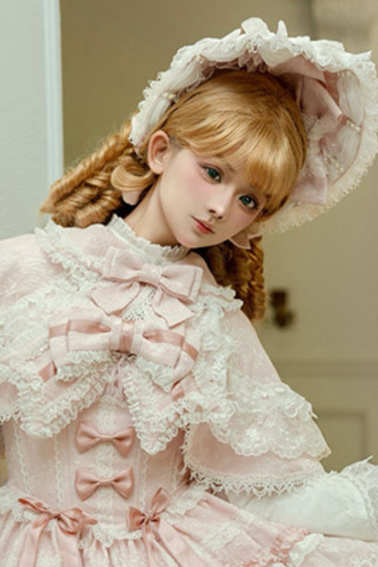 Nice Heartbeat Lolita Dress + Cape + Hat