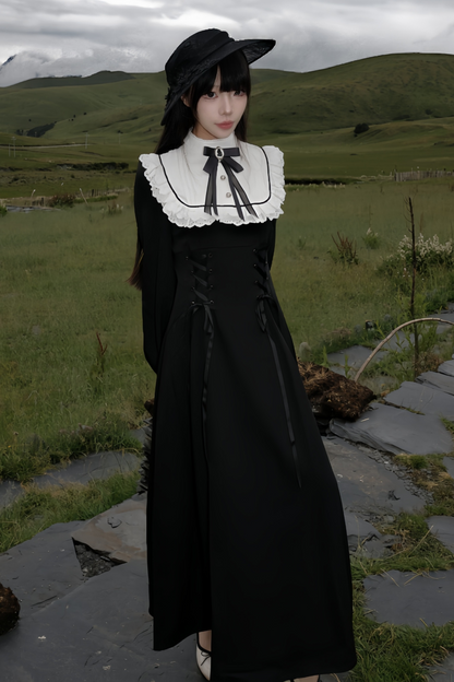 フランスレトロガールドレス