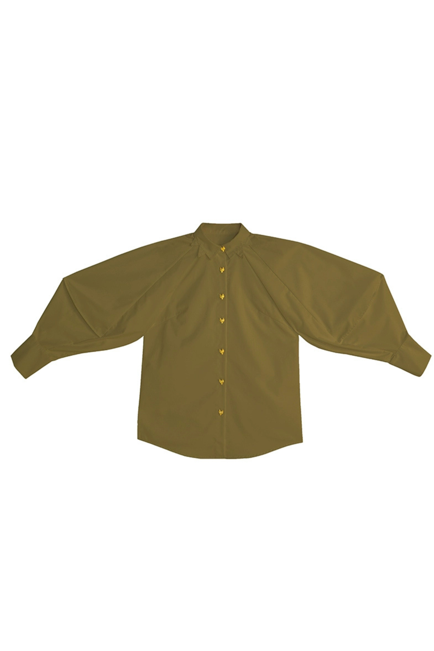 レトロラタンスリーブシャツ