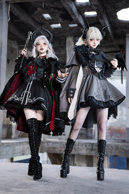 Fantasy Prince Army Coat + Cape + Shirt