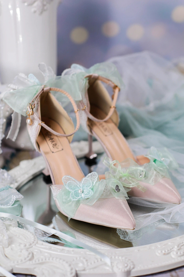 Sheer light chain Lolita pinwheels