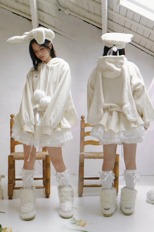 Plush Lace Angel Dress