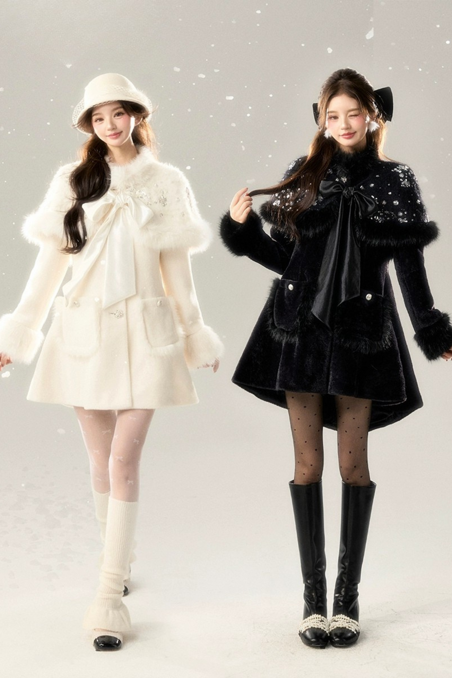 Swan Dream Cape Gentle Cape Coat