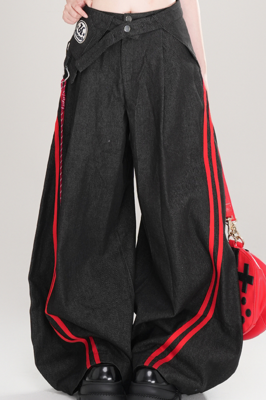 Mode Line Patchwork Pants