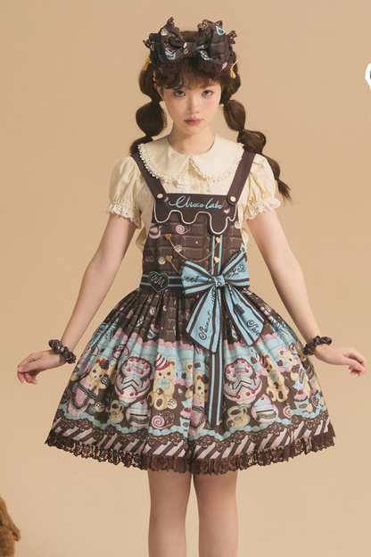 Dream Chocolate Bear Lolita Dress
