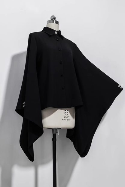 ダーク皇子ビッグスリーブブラウス