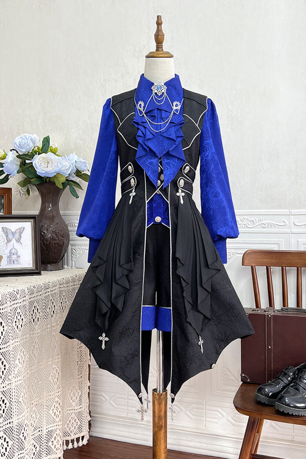 ムーンリットナイトシャツ+ベスト+ショートパンツ