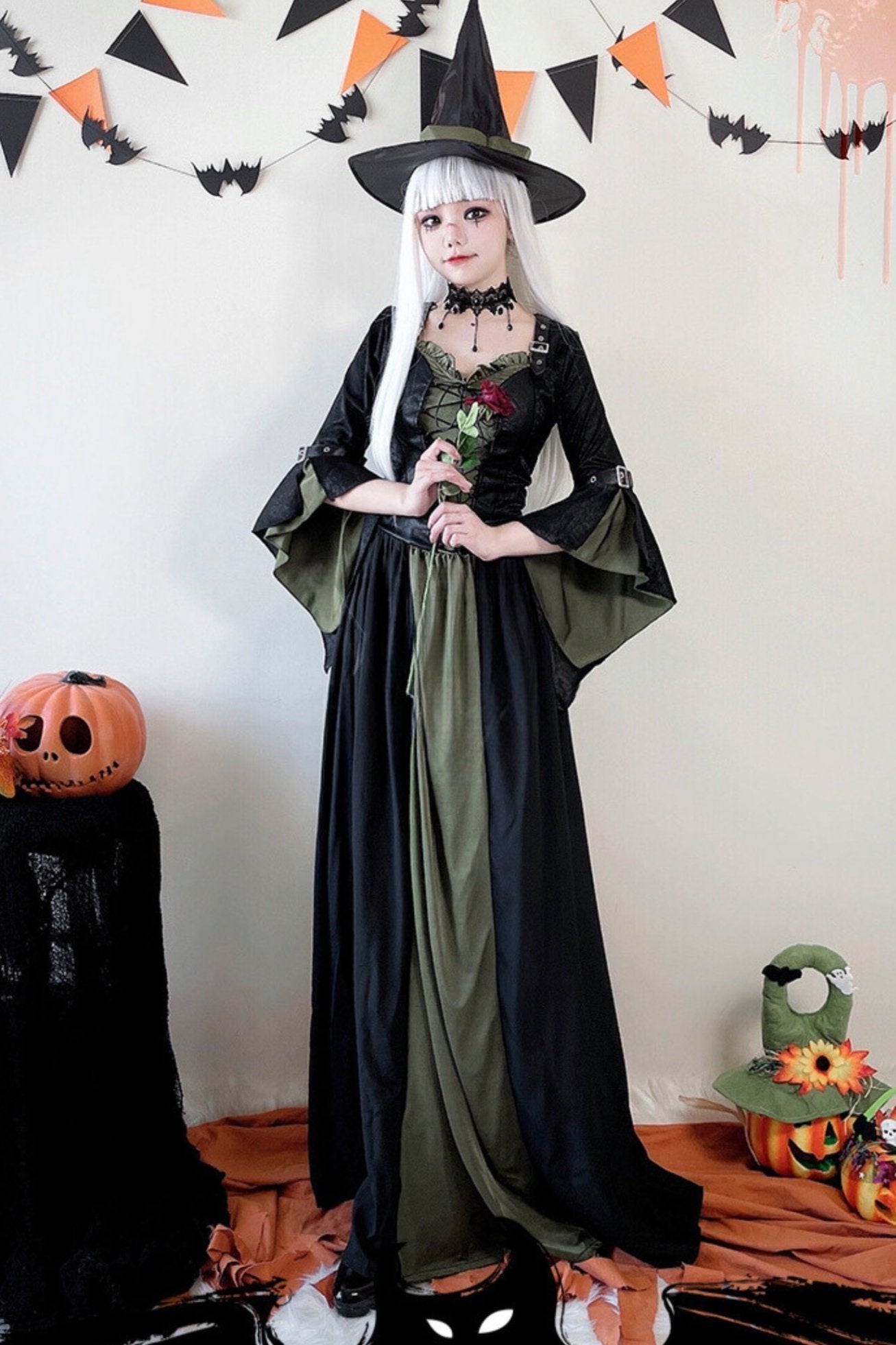 Magician Robe Witch Cosplay Dress