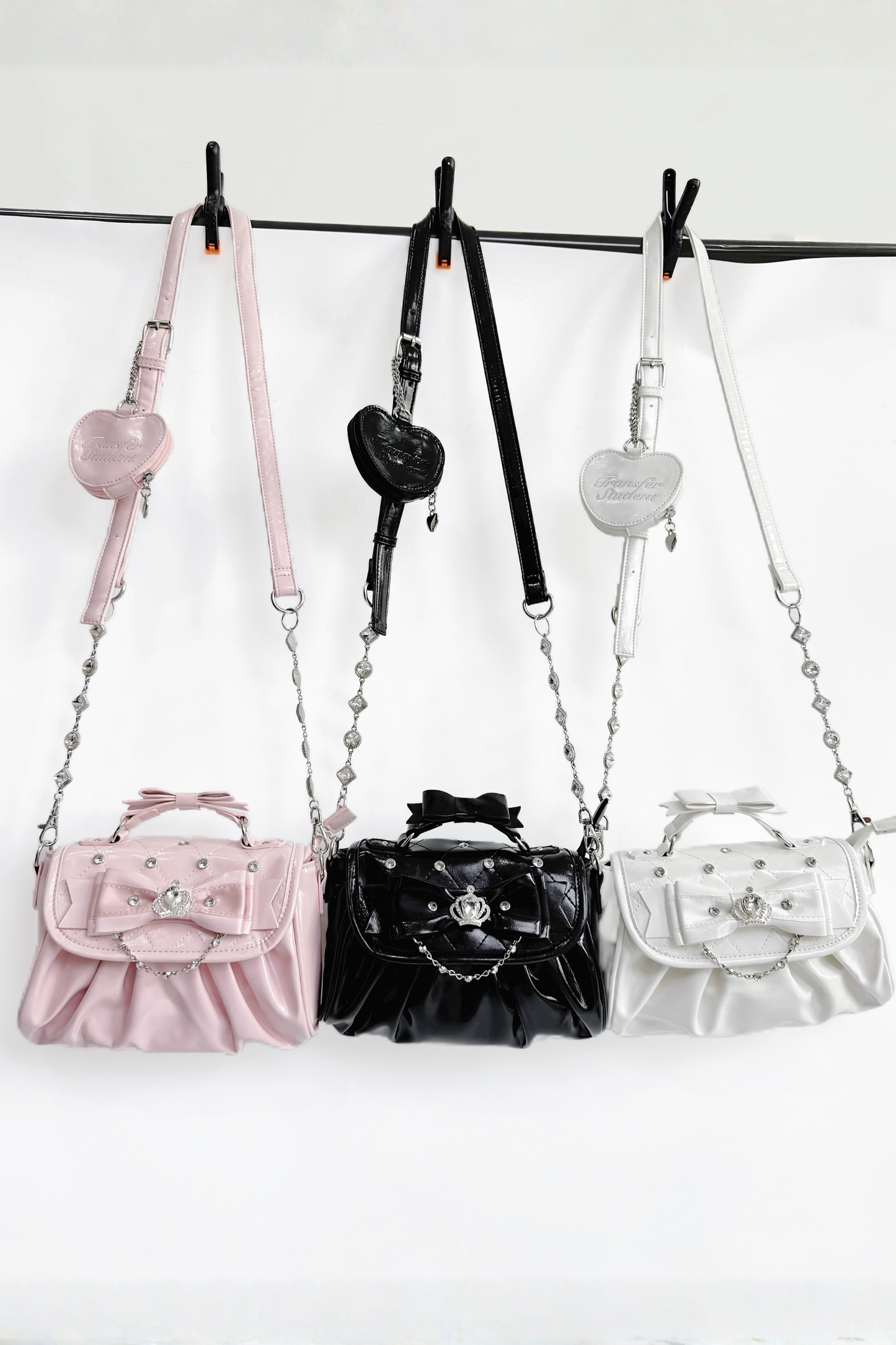 バッグラインストーンエレガントショルダーバッグ