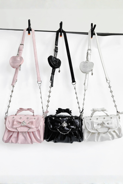 バッグラインストーンエレガントショルダーバッグ