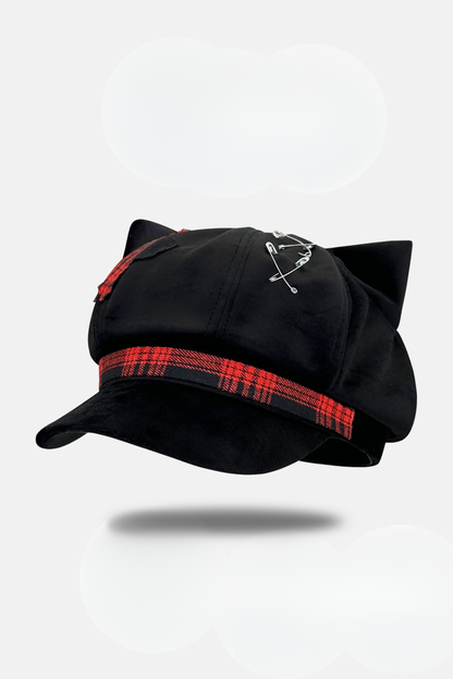 猫耳サブカルチェックハット