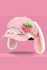 래빗 이어 스트로베리 햇