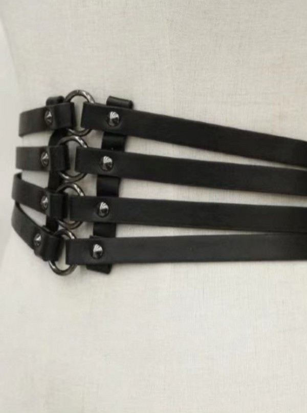 Military uniform] Accessories for Front Button Army Taste Split Dress