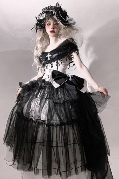 Gothic Mariage Rolly Ta Dress