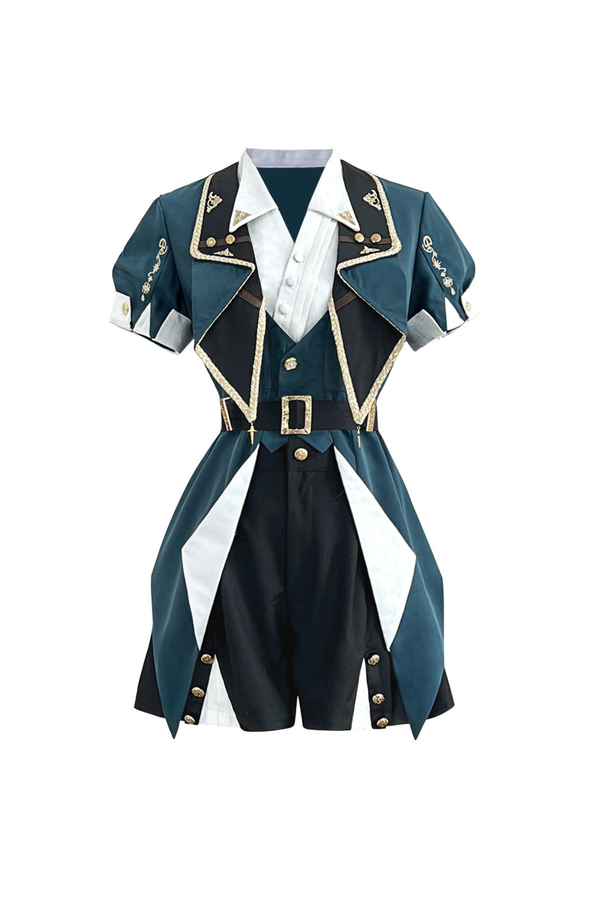 Steampunk Lolita Top + Shorts