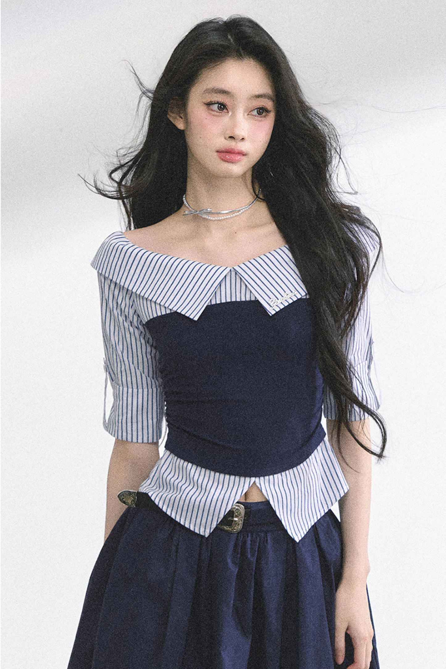 French American Stripe Tops