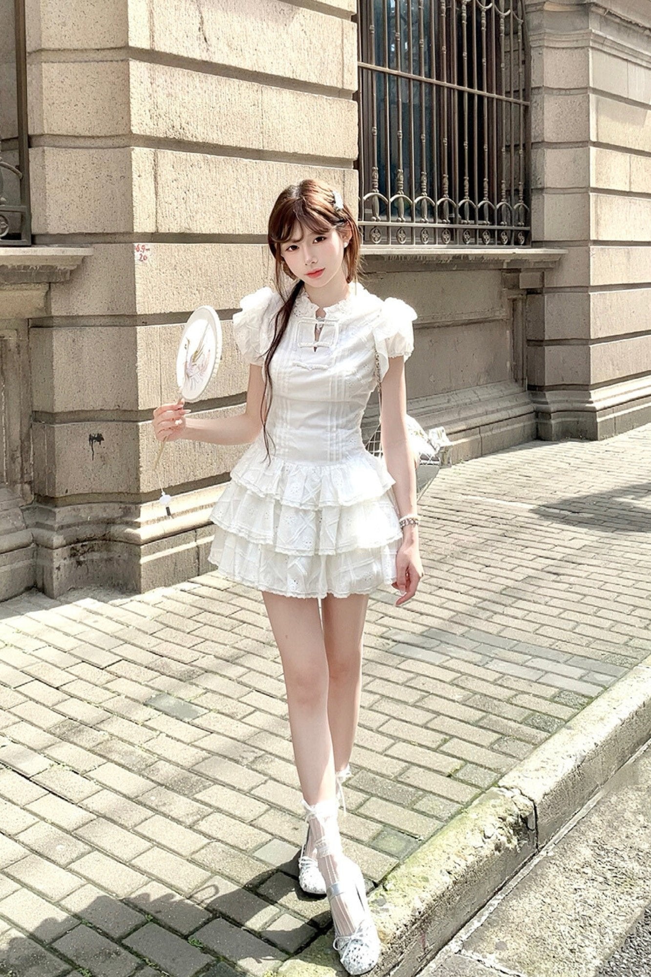 White Tea Lily Moonlight Dress