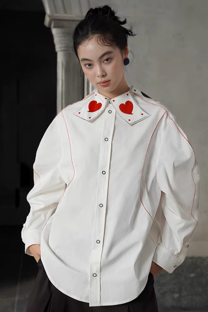 トランプファンタジーカラーブラウス