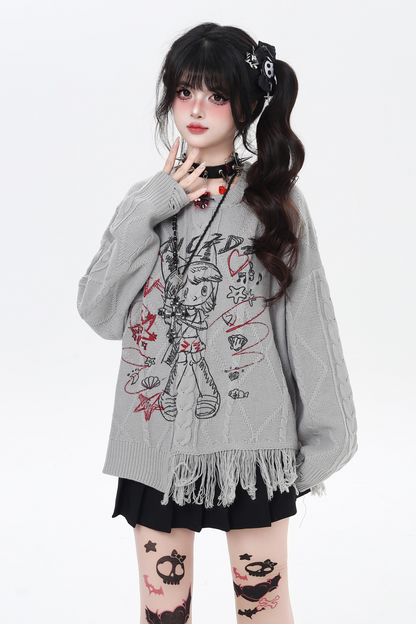 Loose Pullover Sweater