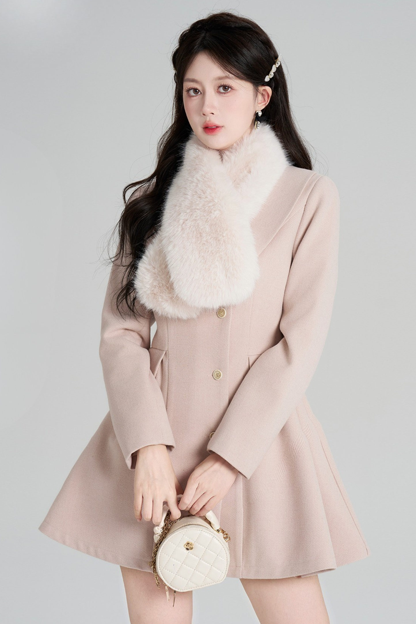 フレンチスイートパッドウエストコート