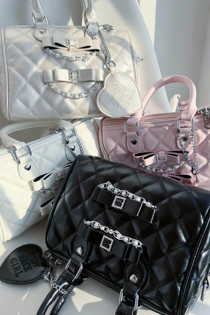 キルティングリボンミニバッグ