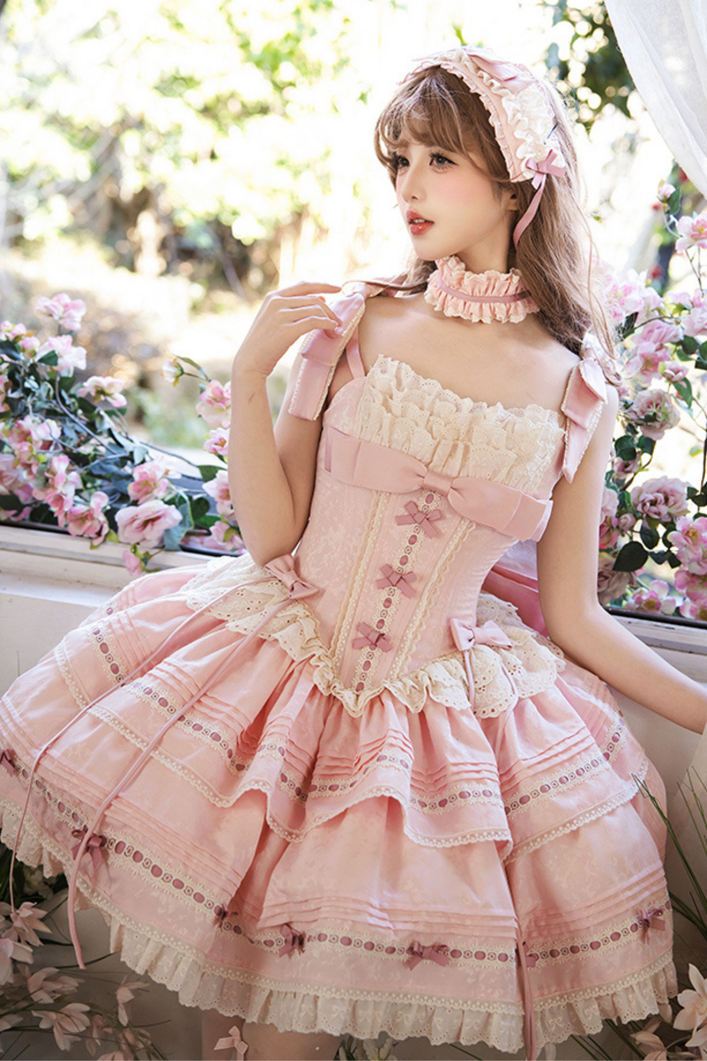 Rose Theatre Ballet Cake Lolita Dress